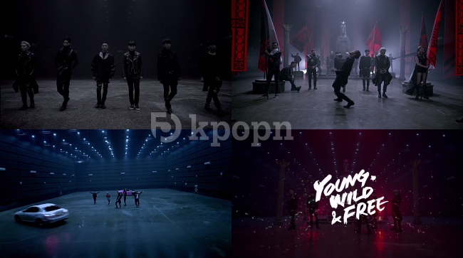 B.A.P《Young, Wild & Free》MV 預告 B.A.P《Young, Wild & Free》MV 預告