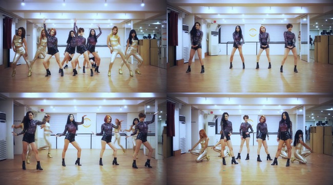 Brown Eyed Girls《Brave New World》練習室 Brown Eyed Girls《Brave New World》練習室