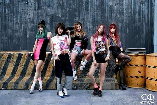 EXID《HOT PINK》概念照