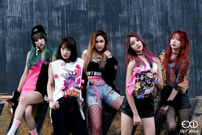 EXID《HOT PINK》概念照