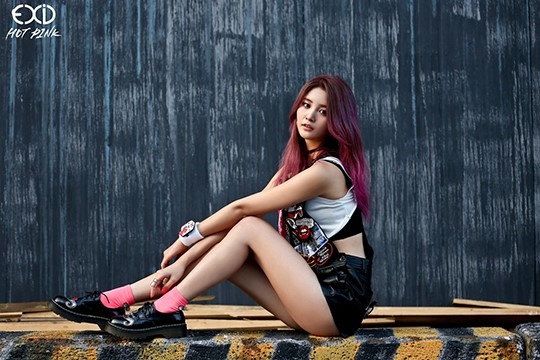 Junghwa《HOT PINK》概念照