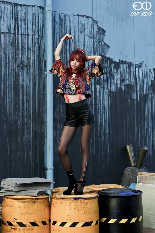 Solji《HOT PINK》概念照