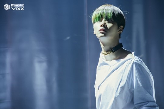 VIXX N《Chained Up》MV 花絮照 VIXX N《Chained Up》MV 花絮照