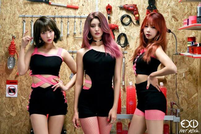 Solji、Hyelin、Junghwa《HOT PINK》概念照 Solji、Hyelin、Junghwa《HOT PINK》概念照