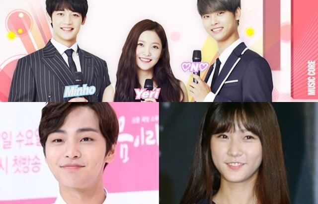 珉豪、YERI、N、金旻載、金賽綸