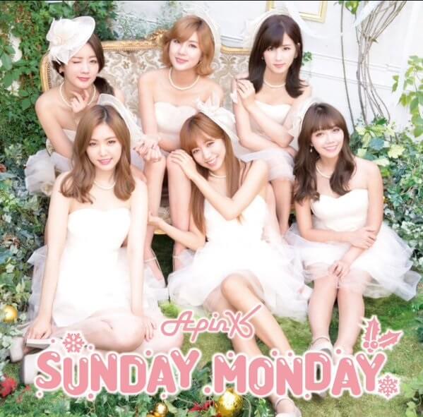 A Pink《Sunday Monday》初回限定盤 A 封面