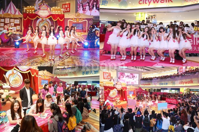 Oh My Girl 香港點燈 Oh My Girl 香港點燈