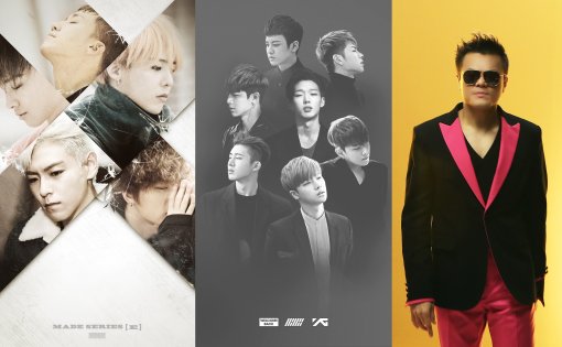 BIGBANG、iKON、朴軫泳