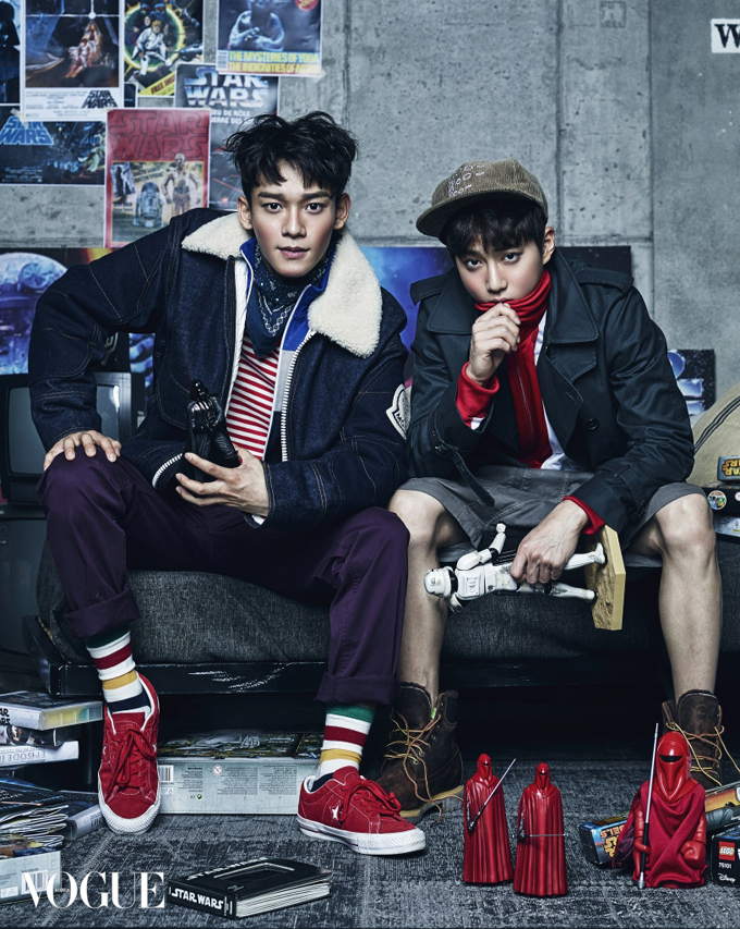 EXO Su Ho、CHEN@VOGUE 2015/12月號 EXO Su Ho、CHEN@VOGUE 2015/12月號