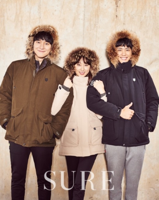 高庚杓、柳惠英、朴寶劍《SURE》2015.12 高庚杓、柳惠英、朴寶劍《SURE》2015.12