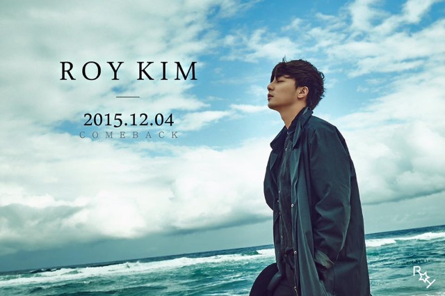 Roy Kim @ 12/4 回歸宣傳照