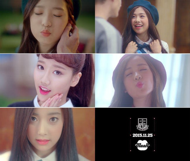 APRIL《Muah!》預告 APRIL《Muah!》預告