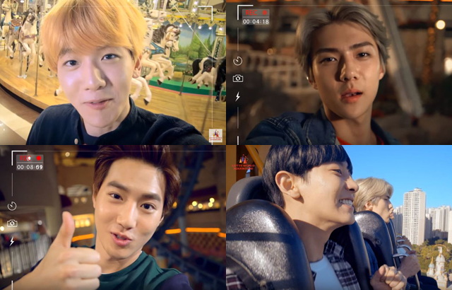 EXO 樂天世界遊樂場系列廣告(縮圖)