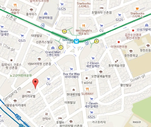 站著吃排骨地圖