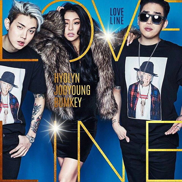 孝琳、Joo Young、Bumkey《Love Line》概念照