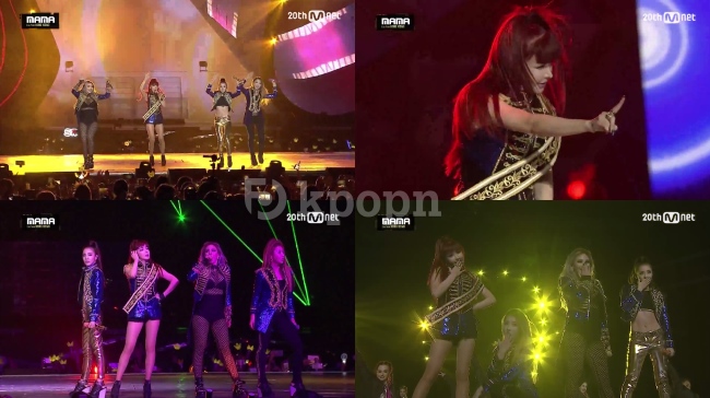 2NE1 2015 MAMA 演出