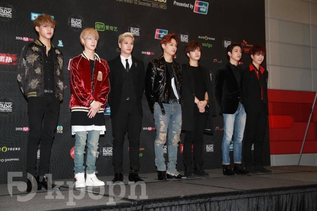 GOT7 2015 MAMA 記者會