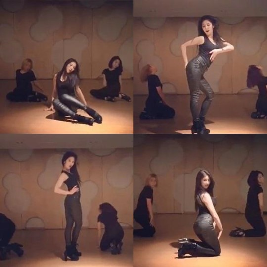 4Minute 智賢舞蹈練習影片
