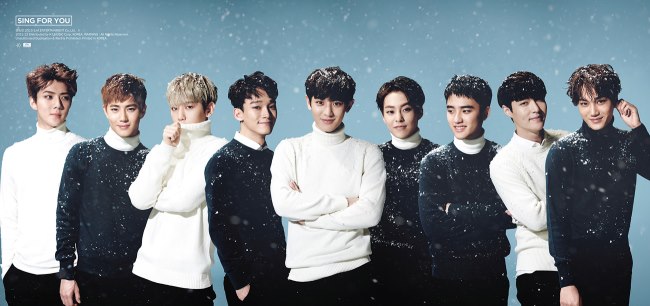 EXO 《Sing For You》概念照