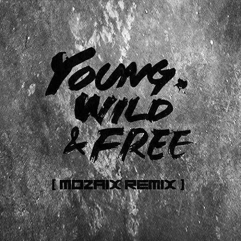 B.A.P《Young, Wild & Free》Mozaix Remix 封面照