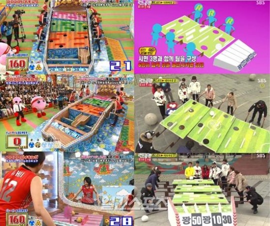 《VS 嵐》&《Running Man》比對圖