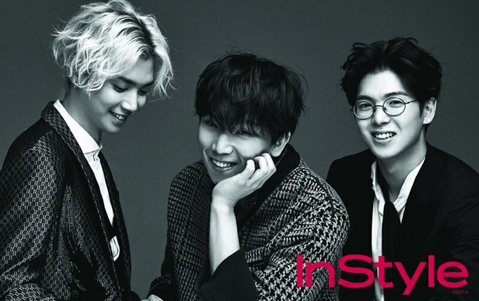 Joo Young、鄭基高、Mad Clown@《InStyle》2016/1月號