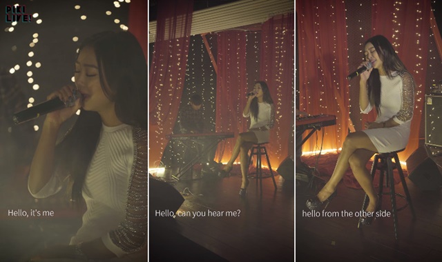 孝琳翻唱 Adele《Hello》