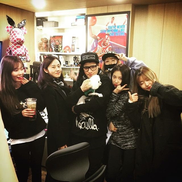 4Minute、Skrillex
