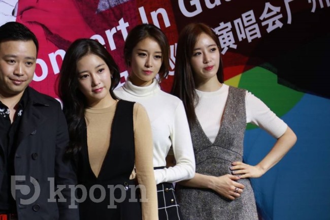 T-ara 廣州演唱會記者會