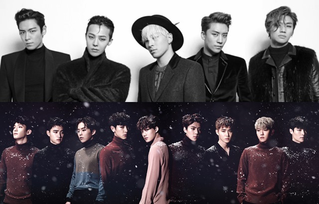 BIGBANG、EXO