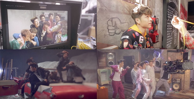 iKON 新曲 MV 拍攝花絮