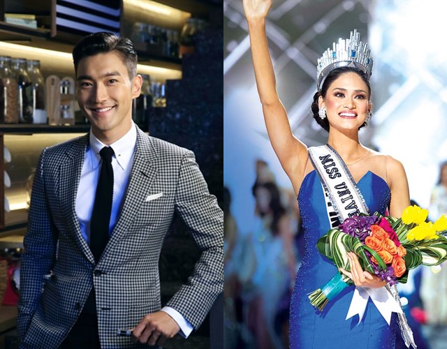 始源、2015 環球小姐 Pia Wurtzbach 始源、2015 環球小姐 Pia Wurtzbach