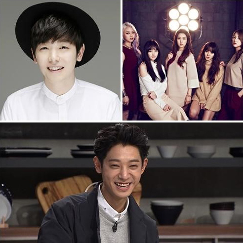 Eric Nam、SPICA、鄭俊英