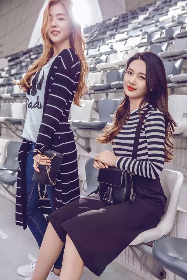 IRENE、JOY《Meters/bonwe》代言照