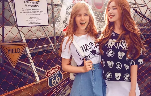 WENDY、IRENE《Meters/bonwe》代言照(縮圖)