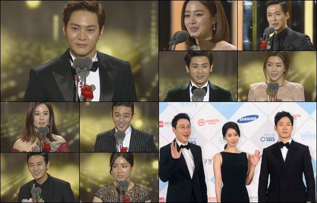 2015《SBS 演技大賞》得獎者