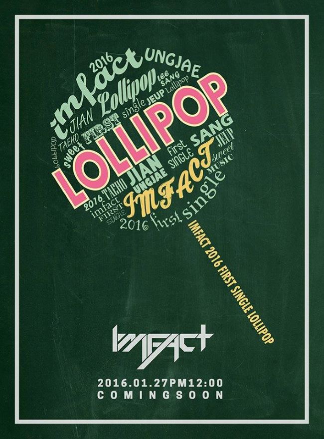 IMFACT《LOLLIPOP》LOGO 照