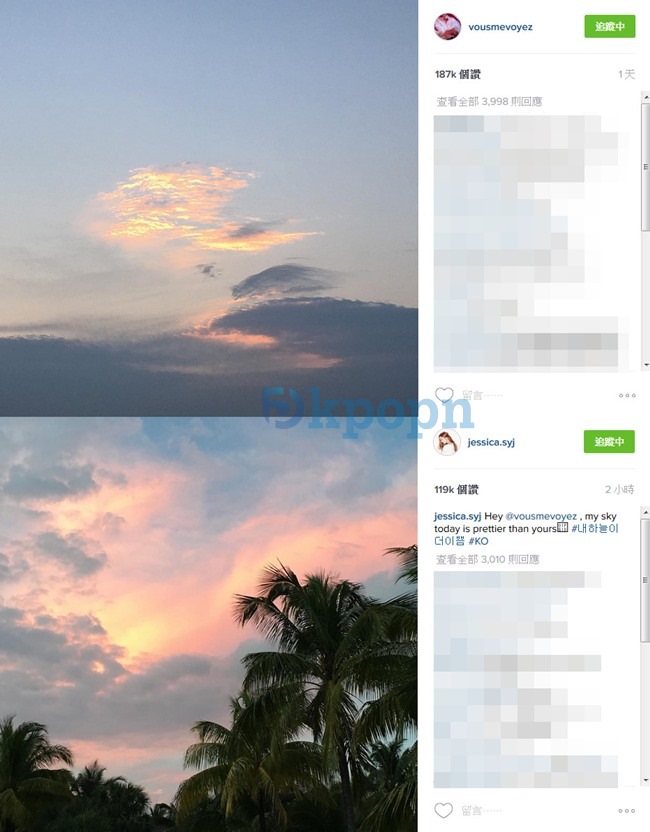 Jessica、Krystal @ Instagram Jessica、Krystal @ Instagram