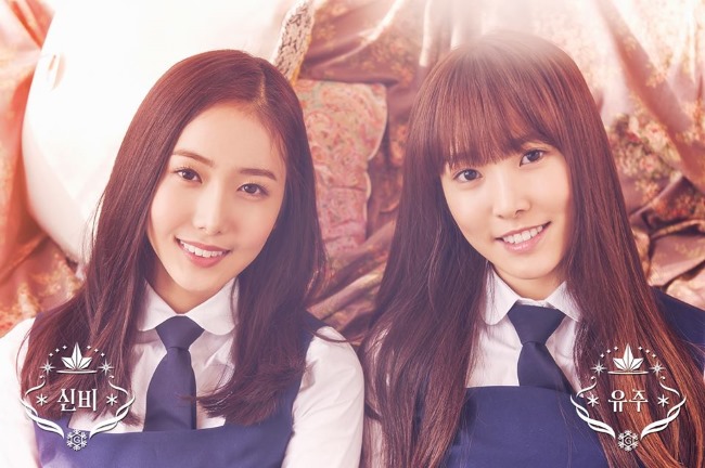 SinB、Yu Ju《SNOWFLAKE》概念照 SinB、Yu Ju《SNOWFLAKE》概念照
