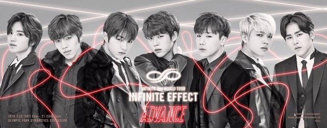 INFINITE 安可場演唱會海報 INFINITE 安可場演唱會海報