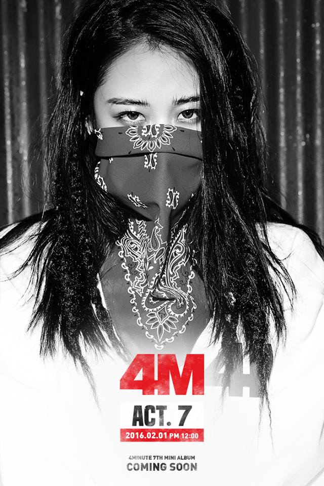 4Minute《Act.7》概念照：嘉允