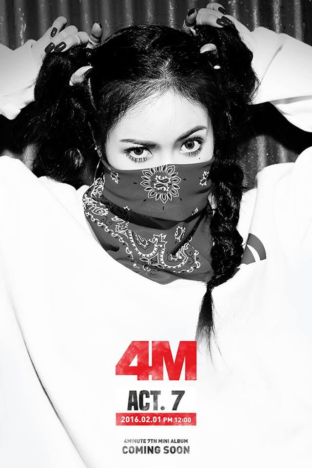 4Minute《Act.7》概念照：泫雅