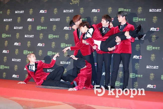BTOB 重現創世紀 (金唱片獎 紅毯)
