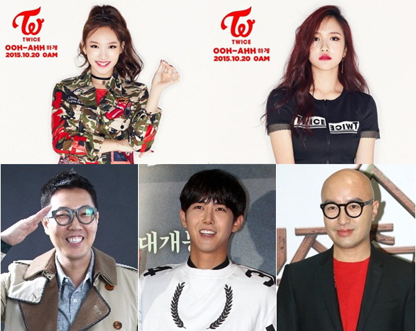 娜璉、MINA、金英哲、光熙、洪錫天