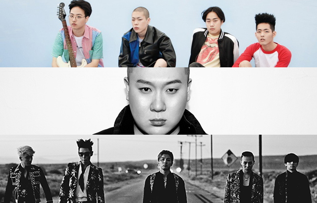 hyukoh、Deepflow、BIGBANG(縮圖)