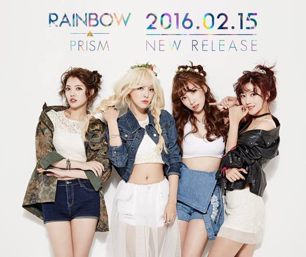Rainbow《PRISM》分組概念照：允慧、佑麗、智淑、丞芽