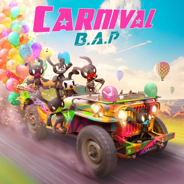 B.A.P 第五張迷你專輯《Carnival》封面 B.A.P 第五張迷你專輯《Carnival》封面