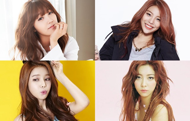恩地、Ailee、頌樂、Luna 恩地、Ailee、頌樂、Luna