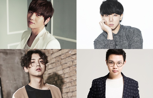 K.Will、鄭基高、Joo Young、Brother Su