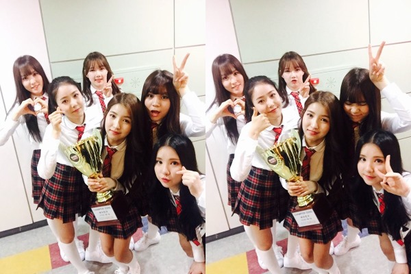 GFRIEND《Show Champion》一位認證照